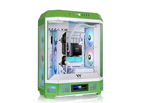 Thermaltake The Tower 600 ATX Mid Tower Green / White with Tempered Glass Side Panel and USB 3.2 Gen 2 Type-C / USB 3.2 Gen 1 Type-A main image