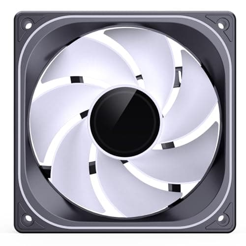 Jonsbo ZB-120BR 120mm Black PWM Addressable RGB 65.26 CFM 1-Pack image