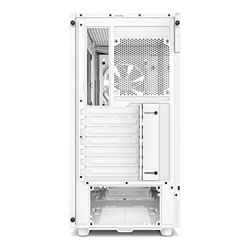 NZXT H5 Elite ATX Mid Tower White Tempered Glass image
