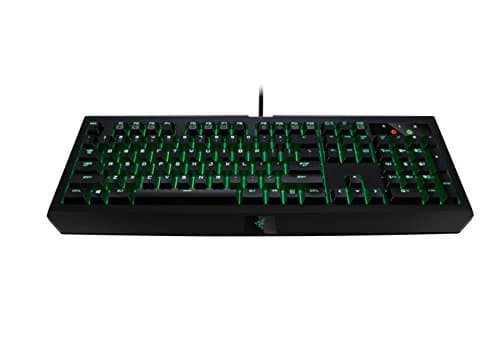 Razer BlackWidow Ultimate 2016 Wired Standard Razer Green Mechanical Gaming Keyboard image