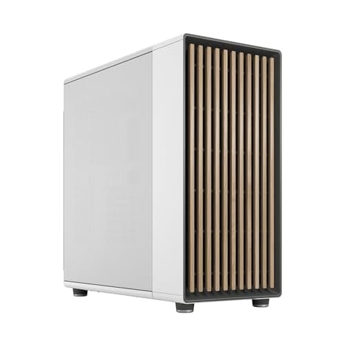 Fractal Design North XL ATX Full Tower White with Mesh Side Panel and USB 3.2 Gen 2 Type-C, USB 3.2 Gen 1 Type-A main image