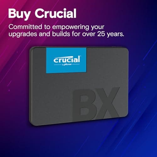 Crucial BX500 1TB SSD 2.5" SATA image