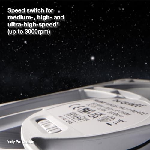 be quiet! Silent Wings Pro 4 120mm White PWM image