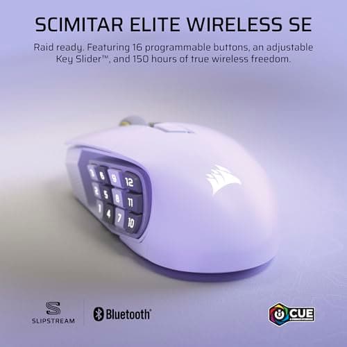 Corsair Scimitar Elite SE Bluetooth/Wireless Optical Mouse image