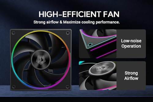 ID-COOLING AF-127-ARGB-K 120mm Black PWM ARGB image