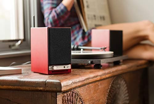 Audioengine HD3-CHR 2.0 60 W Red / Black Speakers image