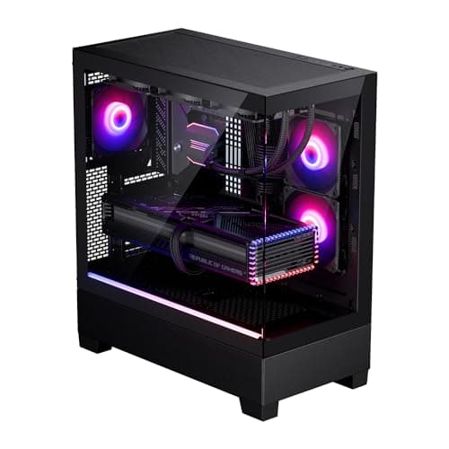 Phanteks XT View ATX Mid Tower Black Tempered Glass Side Panel image