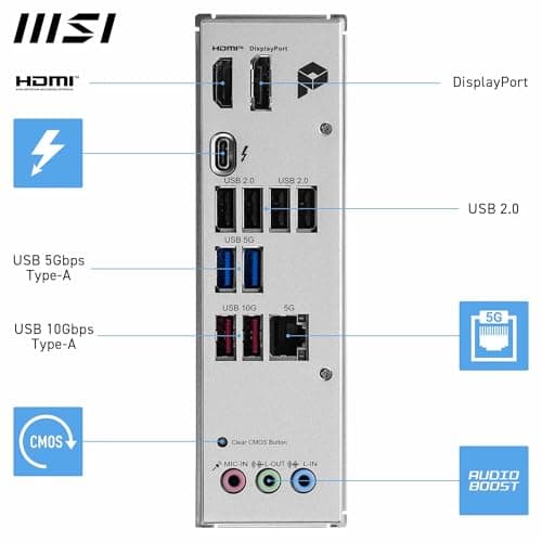 MSI B860 PRO B860-P WIFI LGA1851 DDR5 ATX image