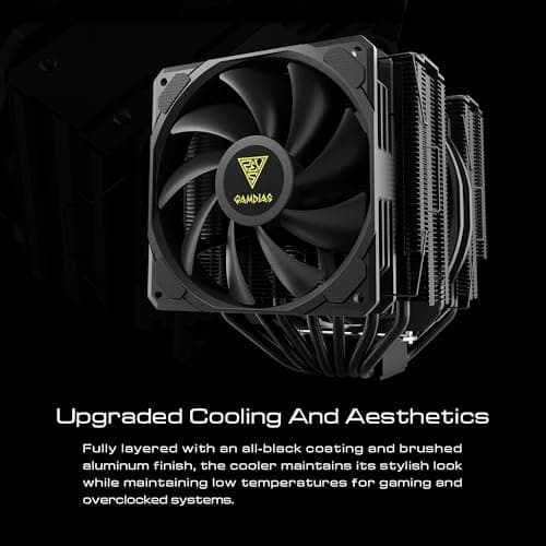 GAMDIAS BOREAS P1-720 Air 84.2 CFM 158mm Black image