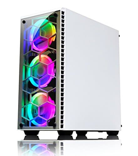 KOLINK OBSERVATORY RGB ATX Mid Tower Black with Tinted Tempered Glass Side Panel and USB 3.2 Gen 1 Type-A, USB 2.0 Type-A image