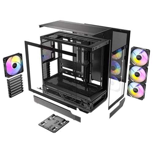 Antec C7 ARGB ATX Mid Tower Black Tempered Glass image