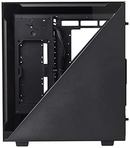 Thermaltake Divider 500 ATX Mid Tower Black Tempered Glass Side Panel ARGB Air image