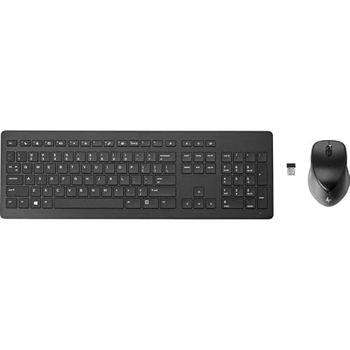 HP 950MK Wireless/Wired Standard Keyboard With Optical Mouse image