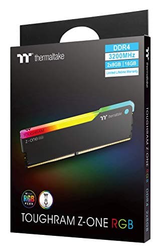 Thermaltake TOUGHRAM Z-ONE RGB 16GB (2 x 8GB) DDR4 3200 (PC4 25600) Desktop Memory R019D408GX2-3200C16A image
