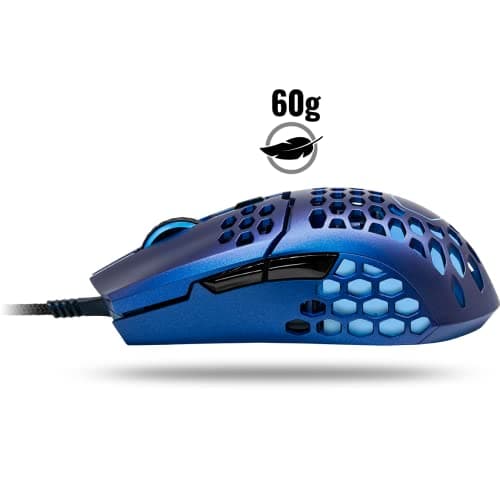 Cooler Master MM711 Blue Steel Wired Optical Gaming Mouse image