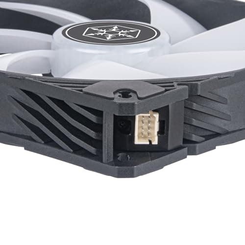 Silverstone IceMyst Water 420mm 93.29 CFM Silver / Black image