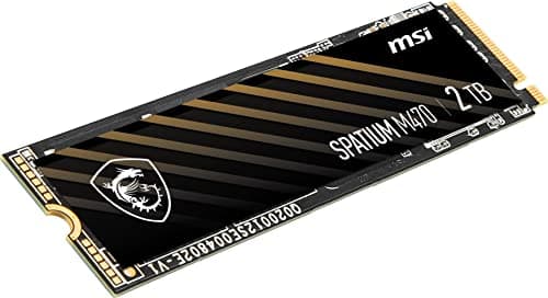 MSI SPATIUM M470 2 TB SSD M.2-2280 PCIe 4.0 X4 NVMe image