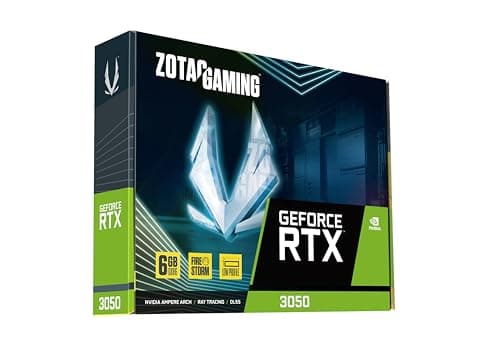 Zotac GAMING Low Profile GeForce RTX 3050 6GB GDDR6 Black image