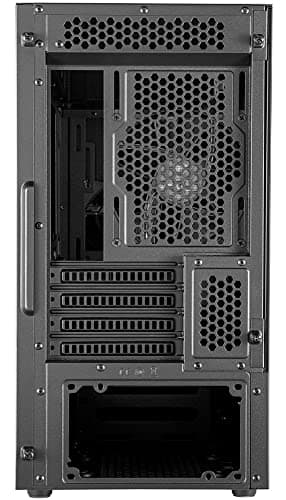 Cooler Master MasterBox NR400 (w/ODD) Micro ATX Mid Tower Black Tempered Glass Side Panel USB 3.2 Gen 1 Type-A image