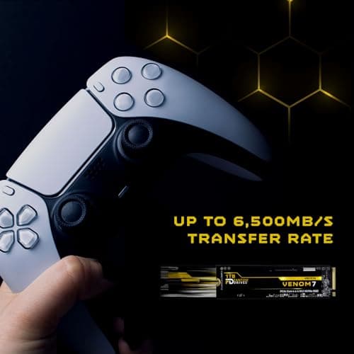 Fantom Drives VENOM7 1TB M.2-2280 SSD PCIe 4.0 x4 NVMe image