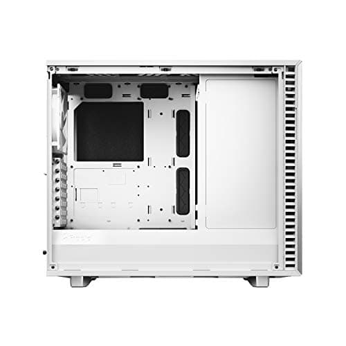 Fractal Design Define 7 White Solid Brushed Aluminum/Steel E-ATX Silent Modular Mid Tower Computer Case image