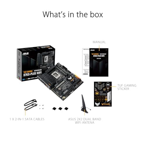 Asus B760 TUF GAMING PLUS WIFI DDR5 ATX image