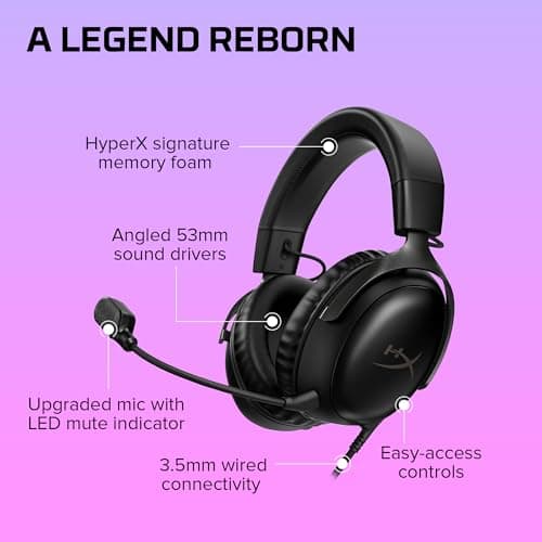 HP HyperX Cloud III Closed-Back Gaming Headset image