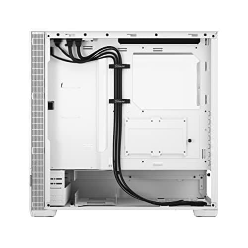 Fractal Design Pop Silent ATX Mid Tower White Tempered Glass Side Panel image