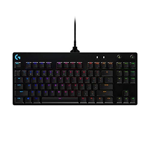 Logitech G PRO RGB GX Blue Wired Gaming Keyboard image