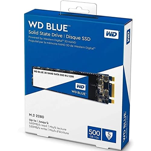 Western Digital Blue 500 GB SSD M.2-2280 SATA image