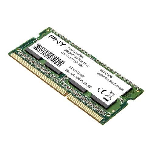 PNY NHS Black / Green SODIMM DDR3-1600 CL11 8GB (1x8GB) image