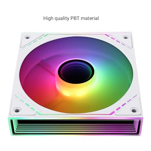Thermalright TL-M12W-S 120mm White PWM Addressable RGB 47.6 CFM image