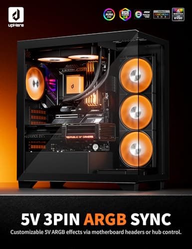 upHere E240KC Water 240mm Black image