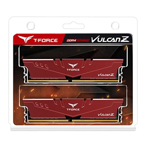 TEAMGROUP T-Force Vulcan Z Red DDR4-3200 CL16 32GB (2x16GB) image
