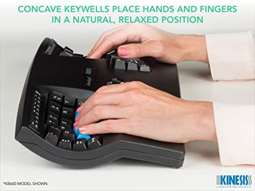 Kinesis Gaming KB600 Mechanical Ergonomic Keyboard image