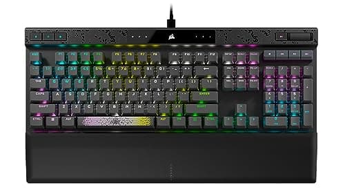 Corsair K70 MAX RGB MGX Steel Grey US Wired Gaming Keyboard main image
