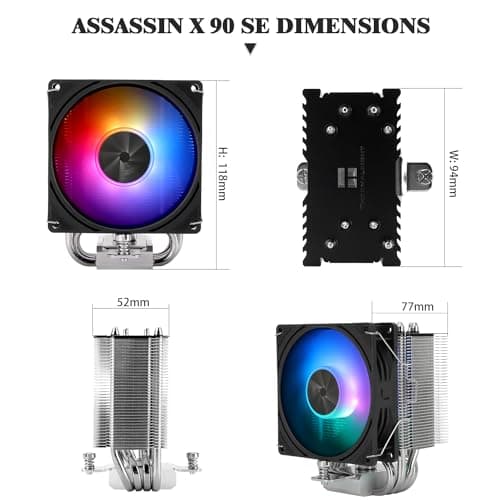 Thermalright Assassin X SE Air 118mm Black / Silver image