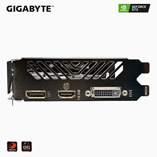 Gigabyte Black / Orange GeForce GTX 1050 Ti 4GB GDDR5 Black / Orange image