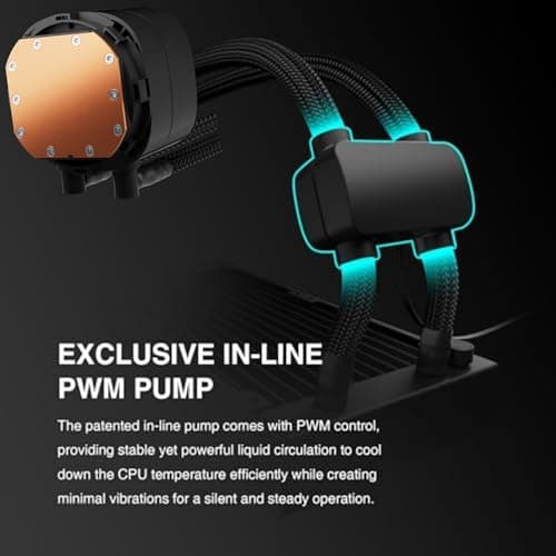 GAMDIAS CHIONE M4-240 Water 240mm Black image