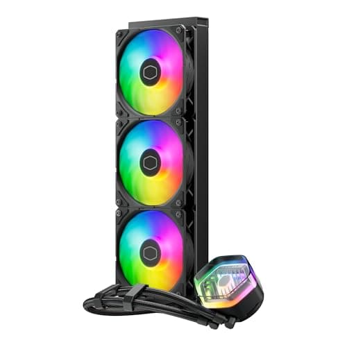 Cooler Master MasterLiquid Water 360mm Atmos 70.7 CFM Black image