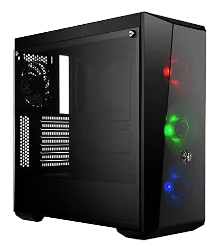 Cooler Master MasterBox Lite 5 RGB ATX Mid Tower Black Tempered Glass Side Panel, RGB, USB 3.2 Gen 1 Type-A image