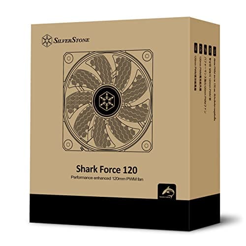 Silverstone Shark Force 120mm Black PWM 1-Pack image