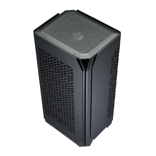 Cooler Master NCORE 100 AIR Mini-ITX Tower Black with Mesh Side Panel and Front USB 3.2 Gen 2x2 Type-C, USB 3.2 Gen 1 Type-A image