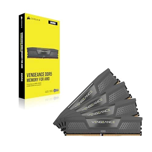 Corsair Vengeance Black / Silver DDR5-6000 CL36 64GB (4x16GB) image