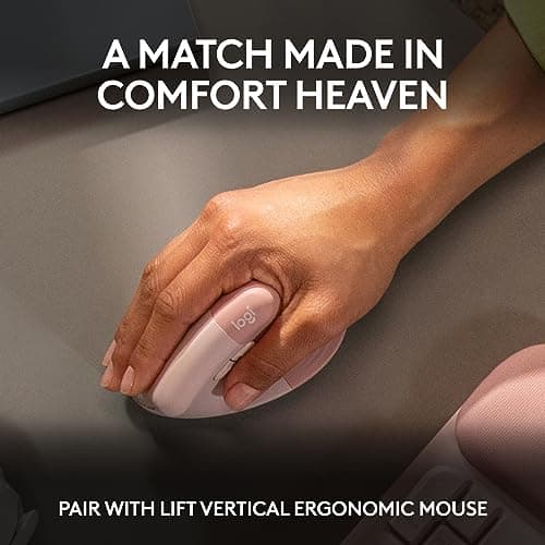 Logitech Wave Keys Ergonomic Bluetooth/Wireless/Wired Keyboard image