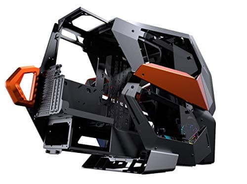 Cougar Conquer 2 ATX Mid Tower Black / Orange Tempered Glass Side Panel with USB 3.2 Gen 2 Type-C and USB 3.2 Gen 1 Type-A image