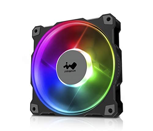In Win Jupiter AJ120 120mm Black PWM Addressable RGB 70.32 CFM 3-Pack image