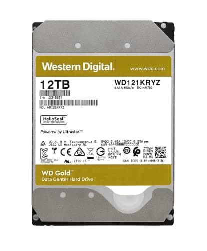 Western Digital Gold 4TB HDD 7200RPM 3.5" SATA image