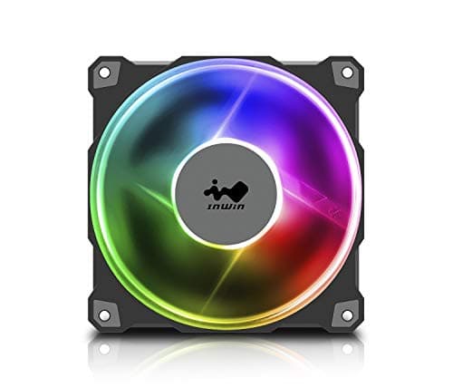 In Win Jupiter AJ120 120mm Black PWM Addressable RGB 70.32 CFM 3-Pack image