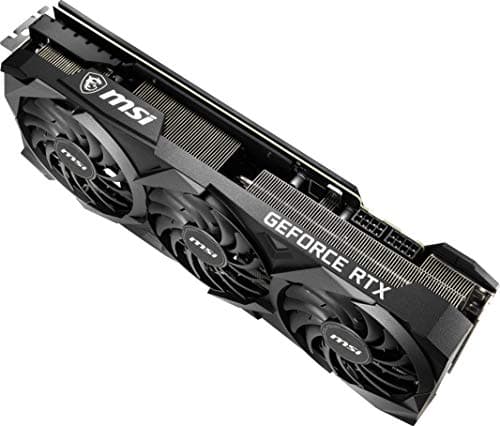 MSI VENTUS 3X OC GeForce RTX 3080 10GB LHR 10GB GDDR6X Black image